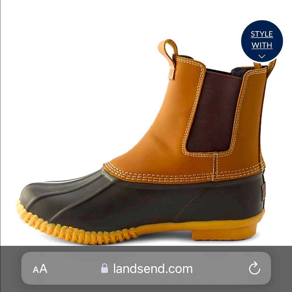 Men’s Chelsea Rain and Snow boots Size 9